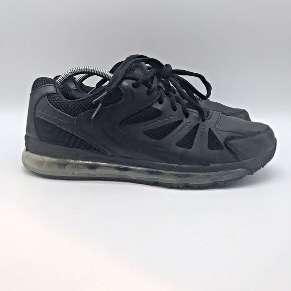 TredSafe Trevor Oil & Slip Resistant Work Shoes Men's 10 Black Lace Up Low Top - Picture 1 of 11